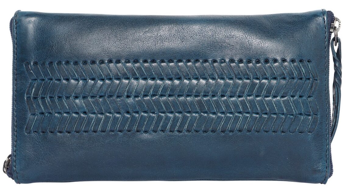 Leather Optical/Phone Case 5977VT Weave - Denim