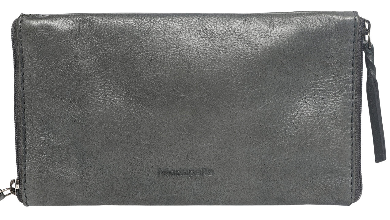 Leather Optical/Phone Case 5977VT Steel