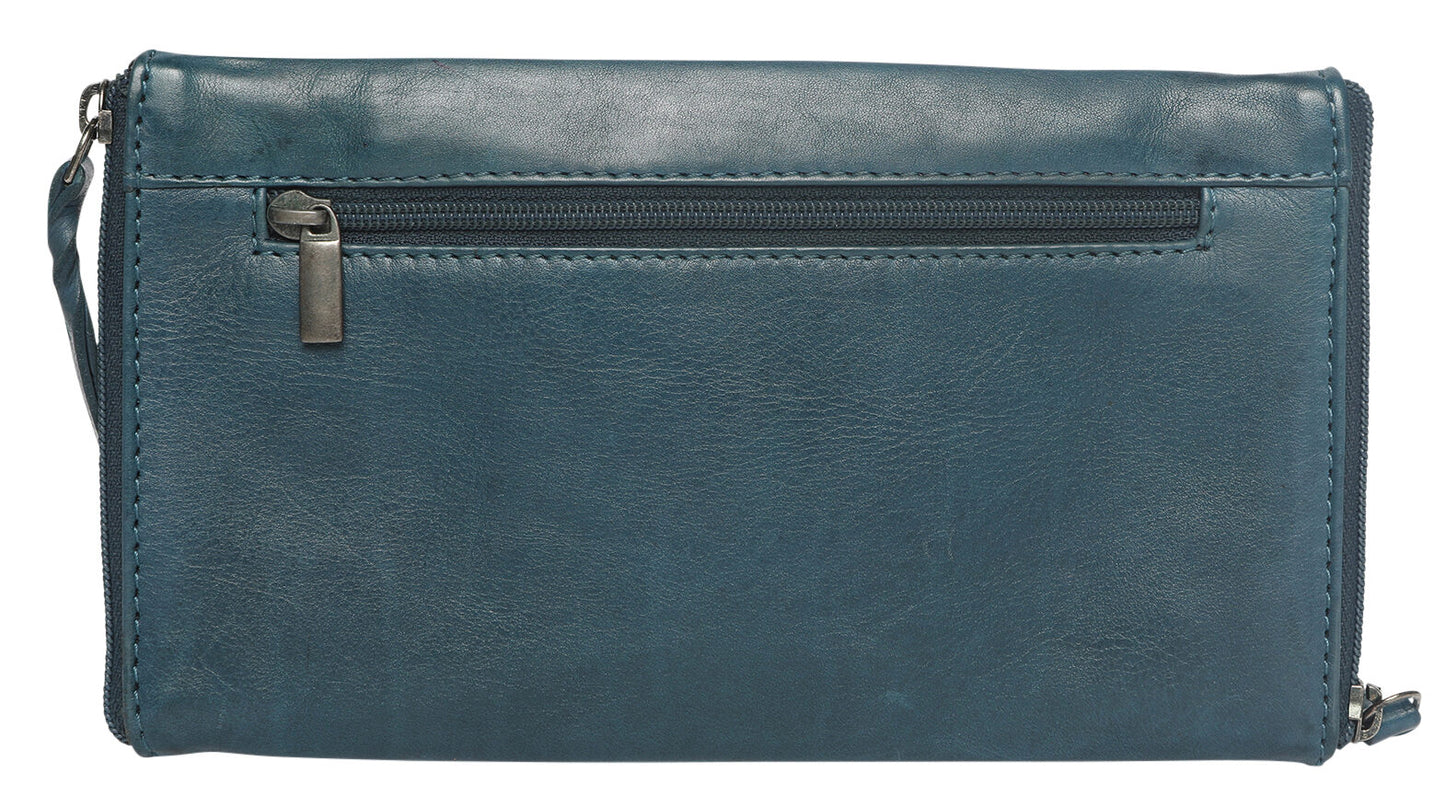 Leather Optical/Phone Case 5977VT Jeans