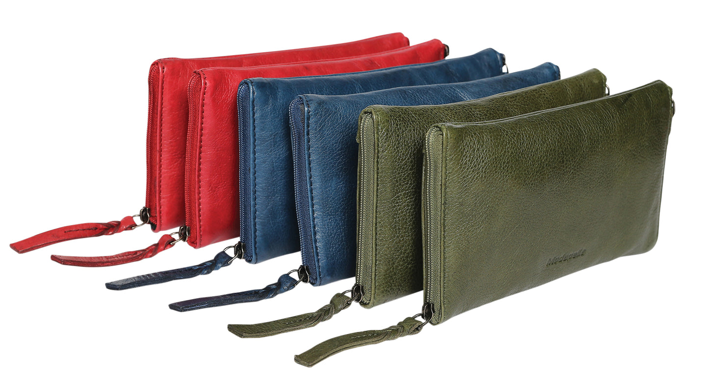 Leather Optical/Phone Case 5977 Olive