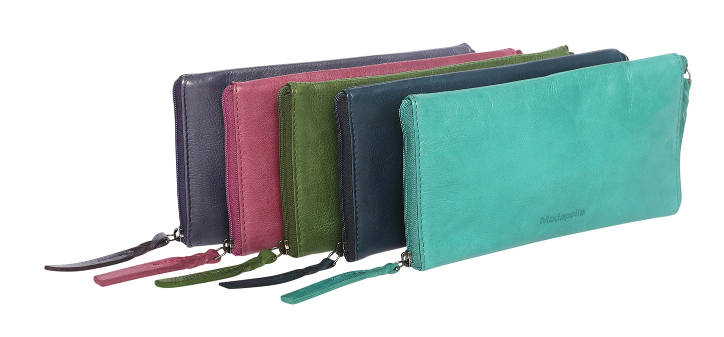 Leather Optical/Phone Case 5977 Aqua