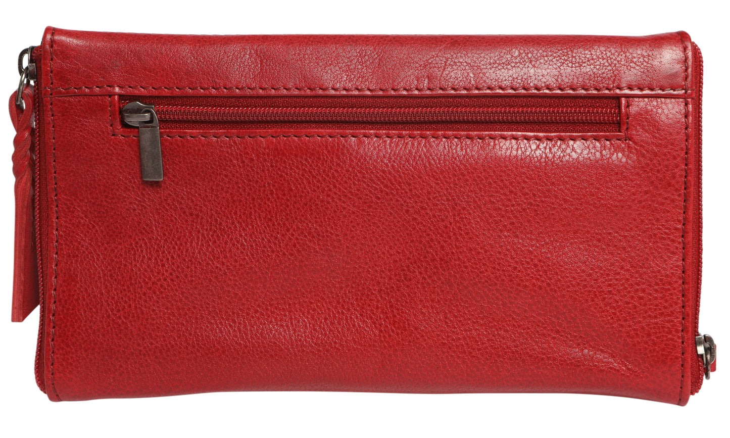 Leather Optical/Phone Case 5977 Scarlet