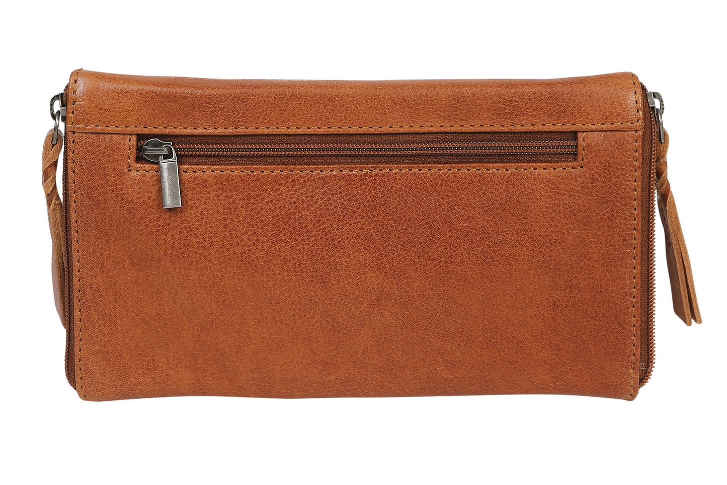 Leather Optical/Phone Case 5977 Tan