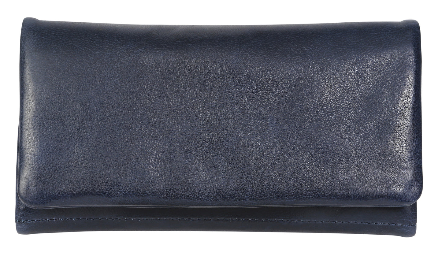 Ladies Leather Wallet 6330 Black