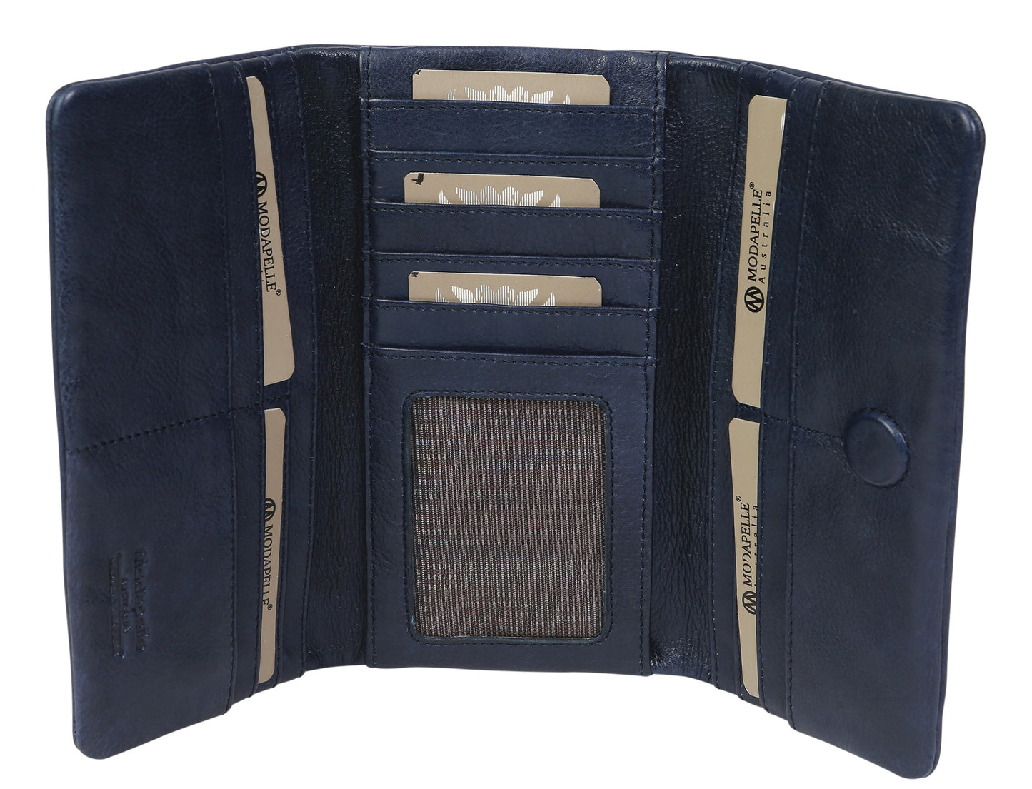 Ladies Leather Wallet 6330 Black