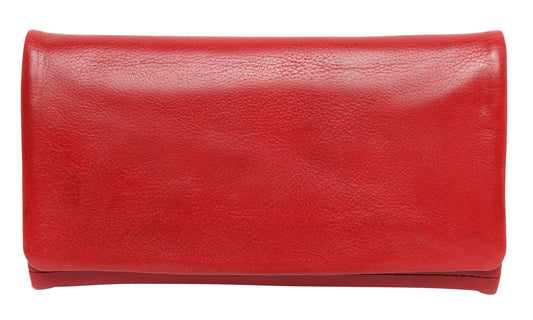Ladies Leather Wallet 6330 Red