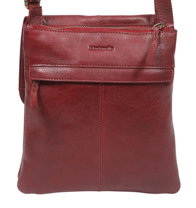 Ladies Leather Cross Body - New Arrivals Style 6655 OxBlood