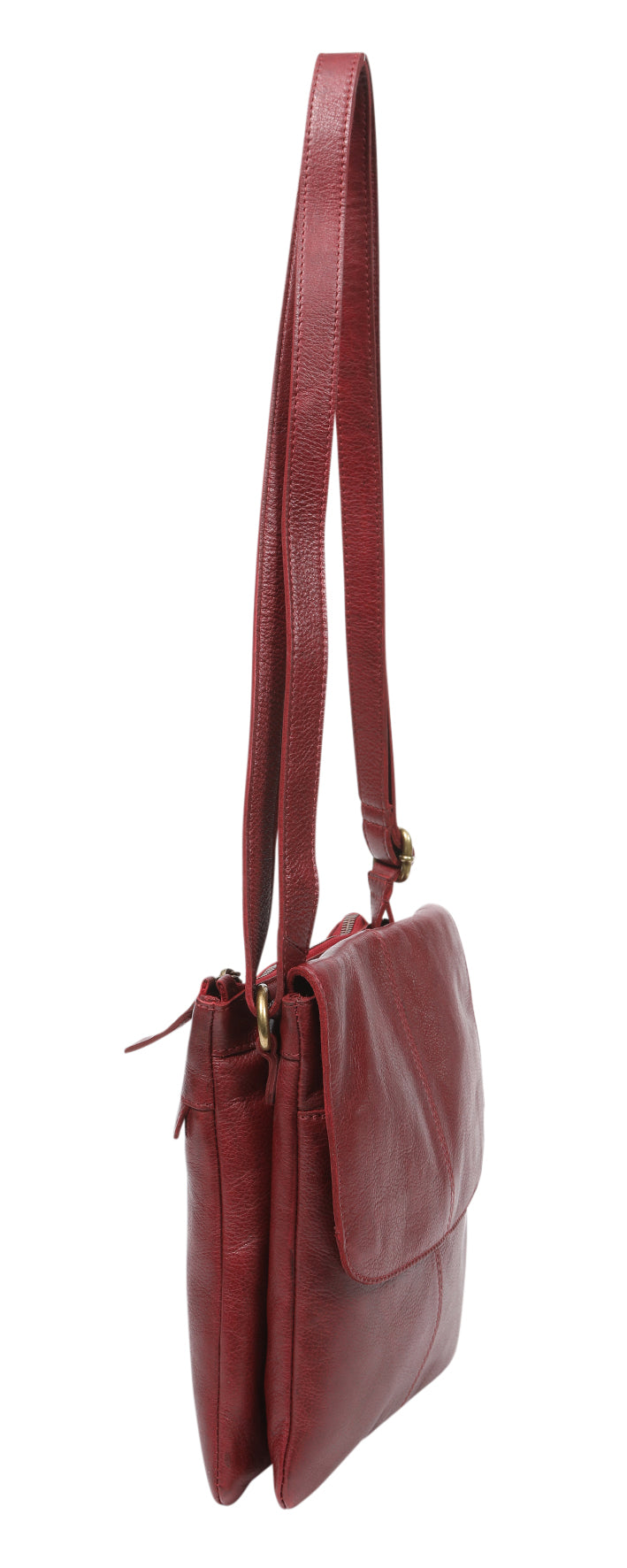 Ladies Leather Cross Body - New Arrivals Style 6655 OxBlood