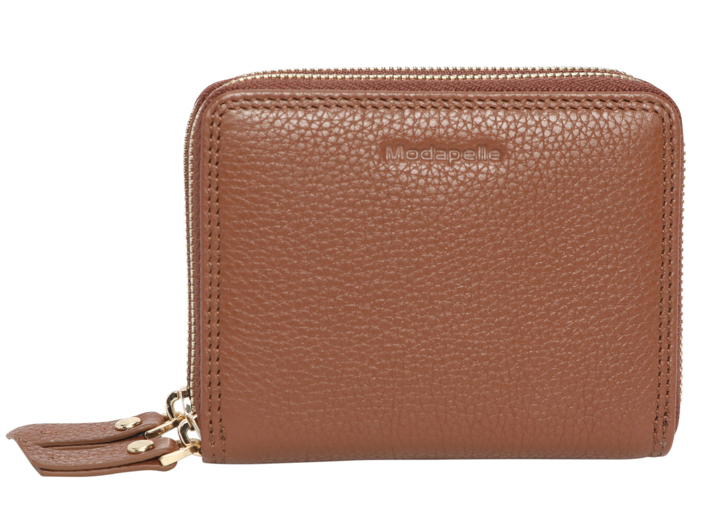 Ladies Leather Wallets - New Arrivals 6719 Cognac