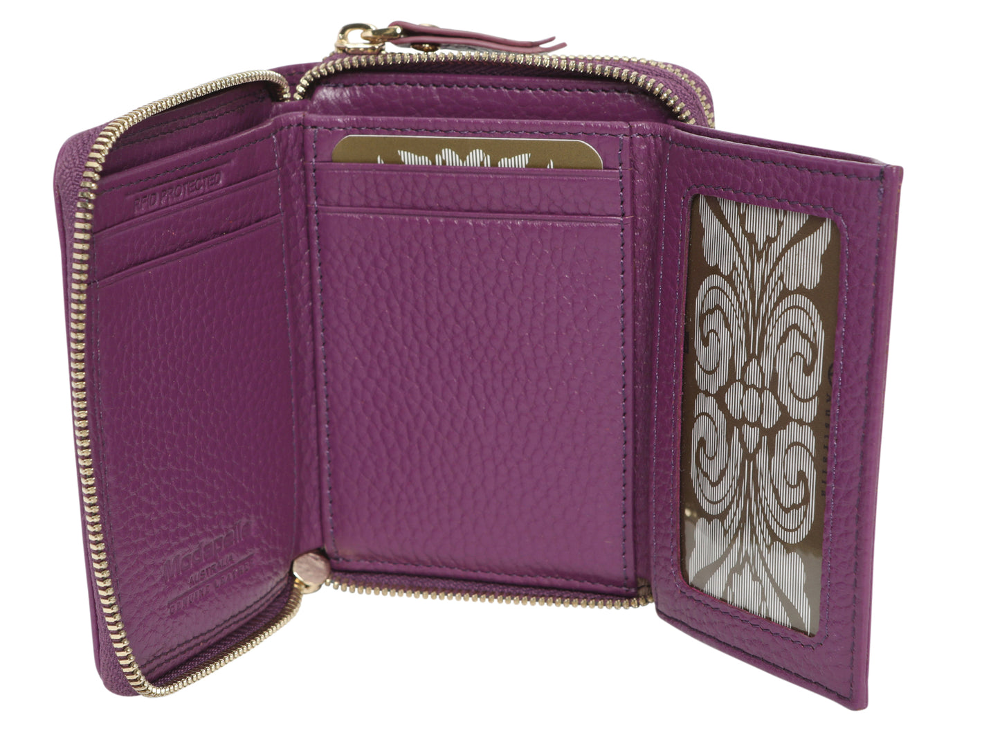 Ladies Leather Wallets - New Arrivals 6719 Purple