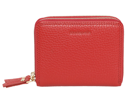 Ladies Leather Wallets - New Arrivals 6719 Red