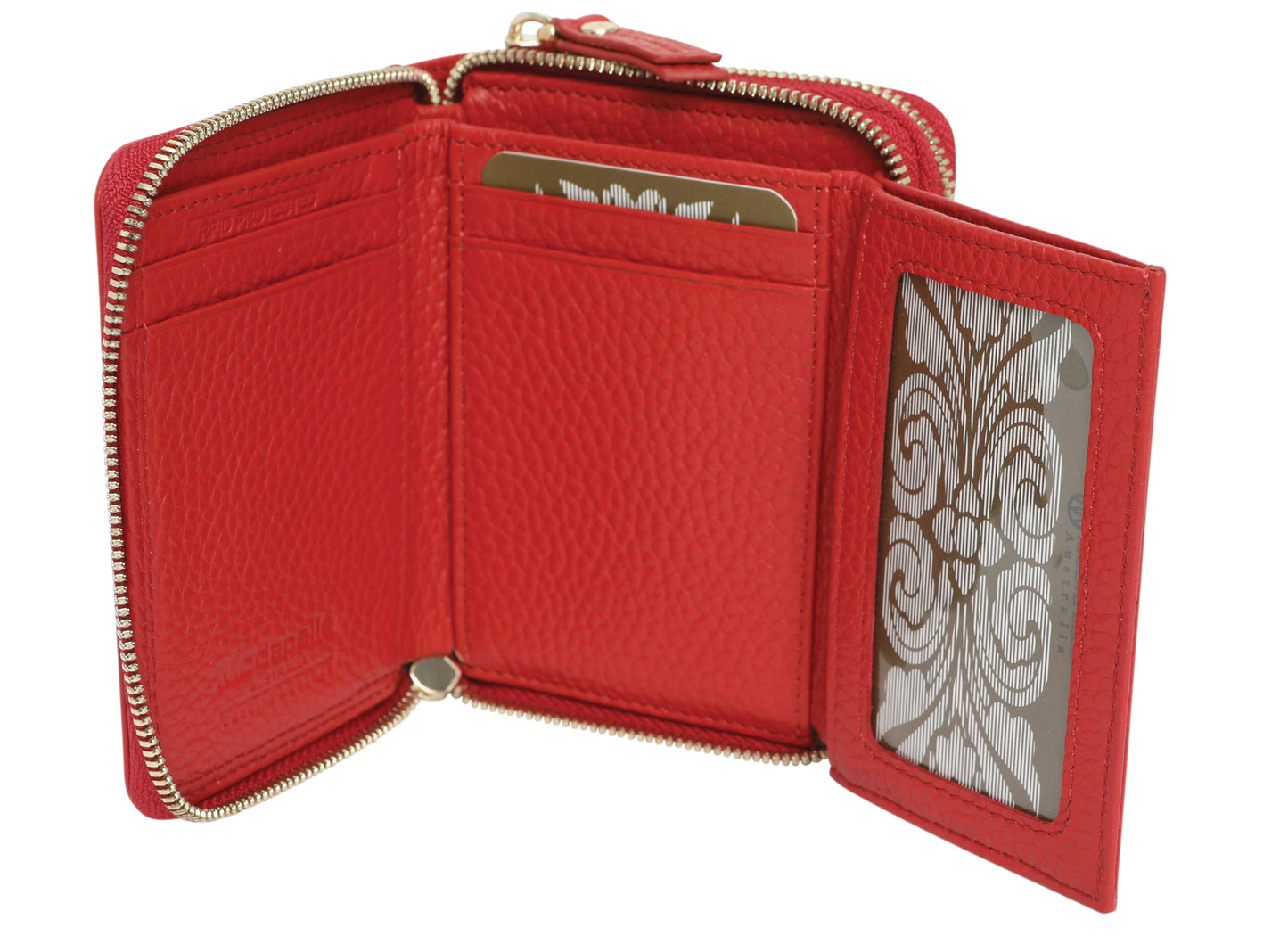 Ladies Leather Wallets - New Arrivals 6719 Red