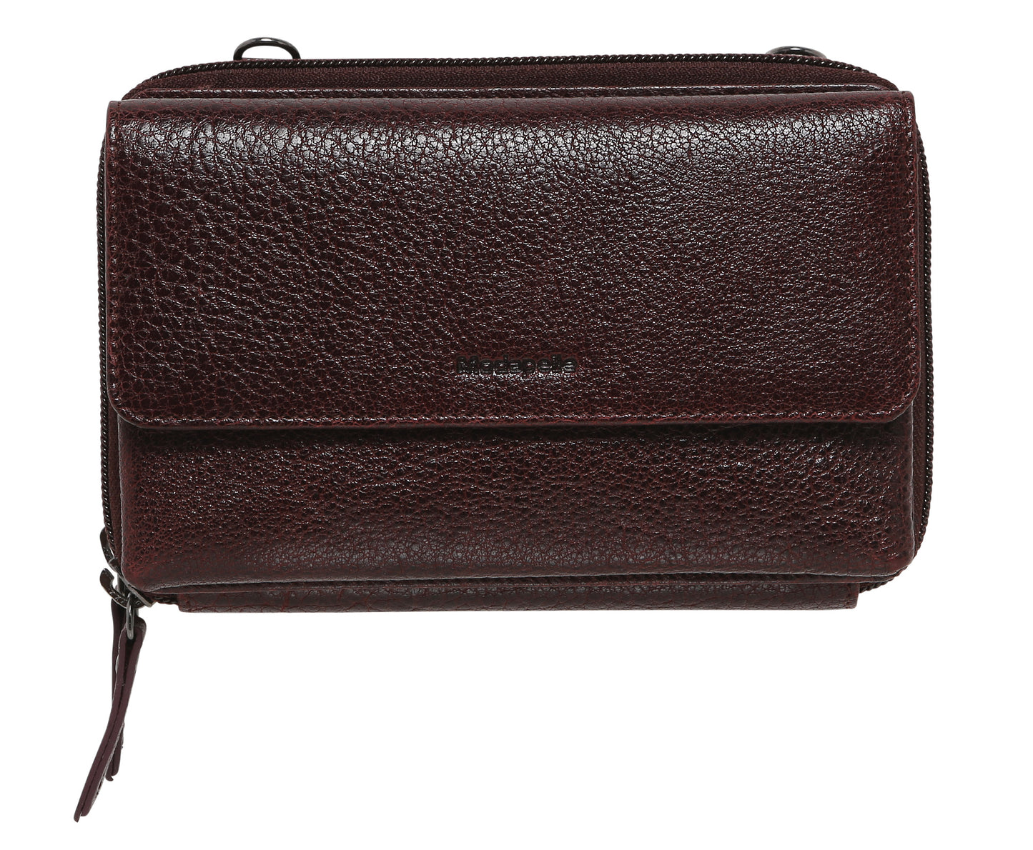 Ladies Leather Cross Body/Wallet Bag 7319 Black