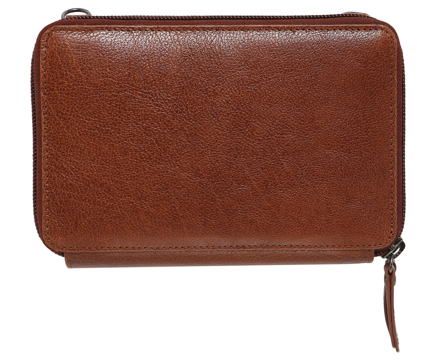 Ladies Leather Cross Body/Wallet Bag 7319 Black