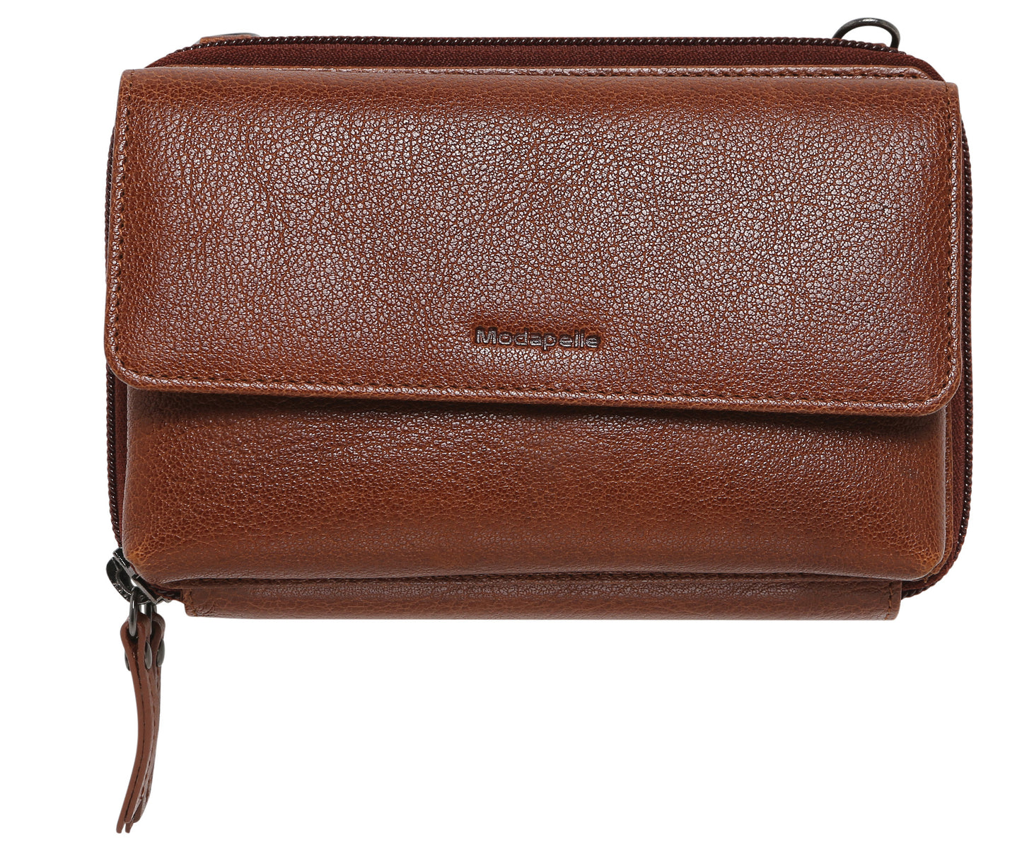 Ladies Leather Cross Body/Wallet Bag 7319 Black