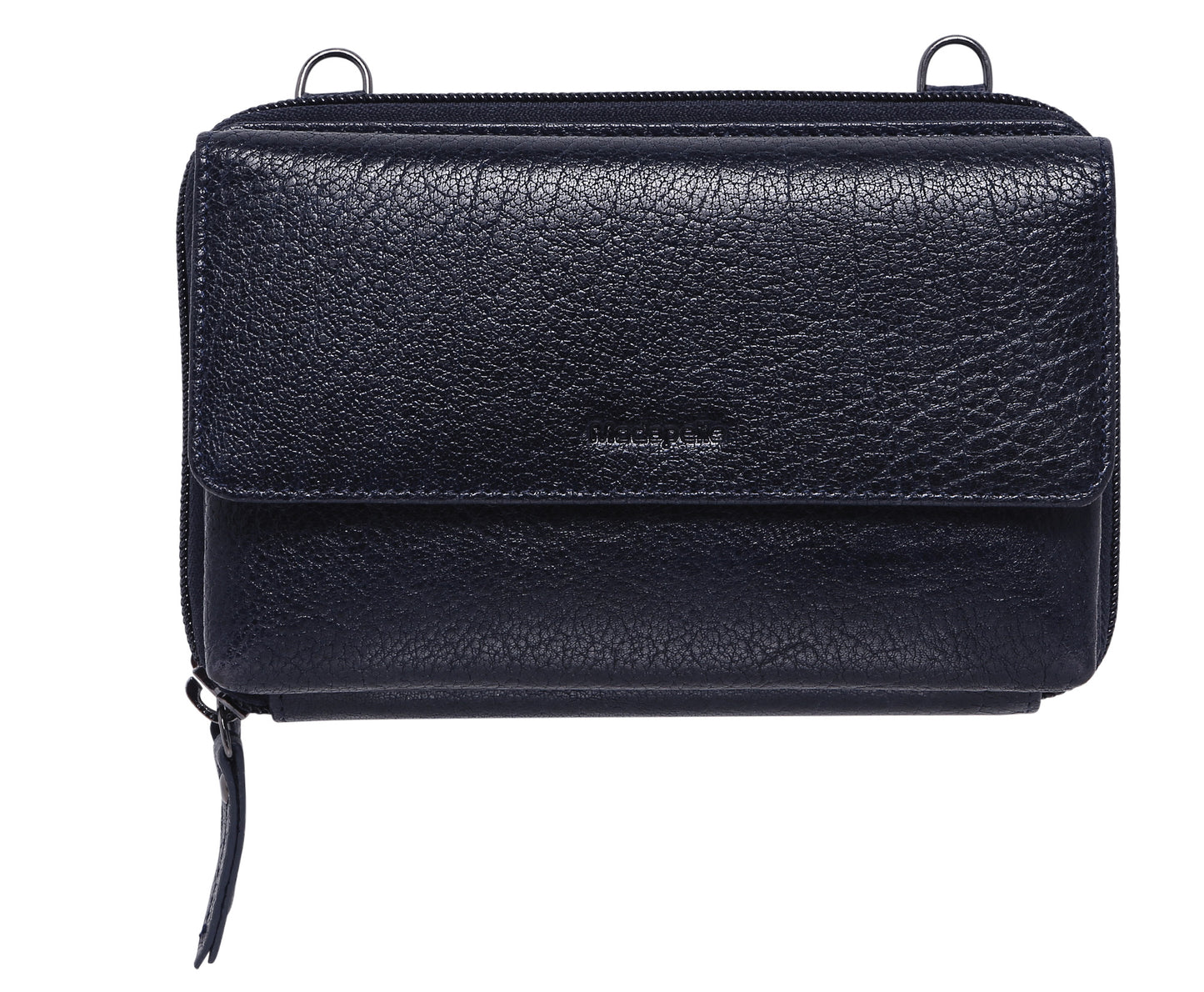 Ladies Leather Cross Body/Wallet Bag 7319 Black