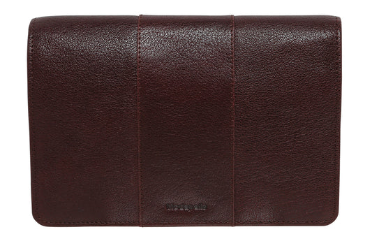 Leather 2019 Summer Crossbody Organiser 7321 Burgundy