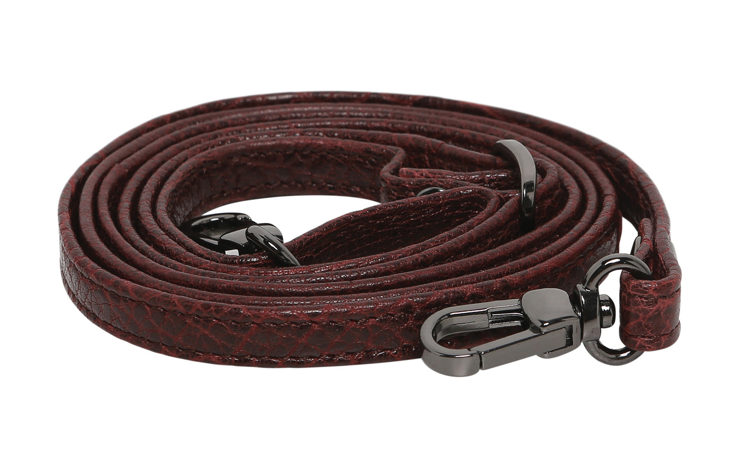 Leather 2019 Summer Crossbody Organiser 7321 Burgundy