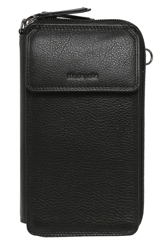 Leather Wallet 7330 Black