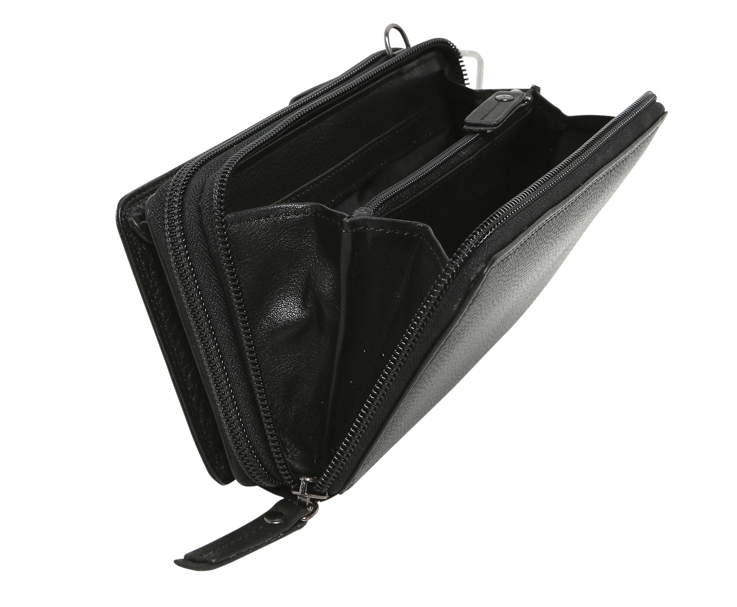 Leather Wallet 7330 Black