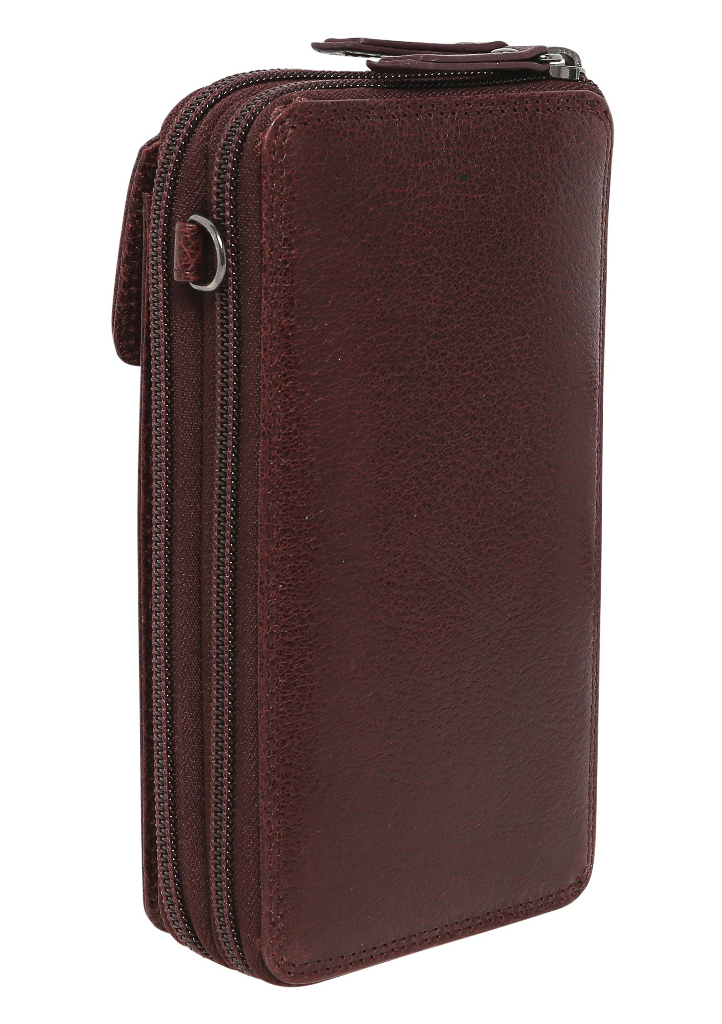 Leather Wallet 7330 Burgundy