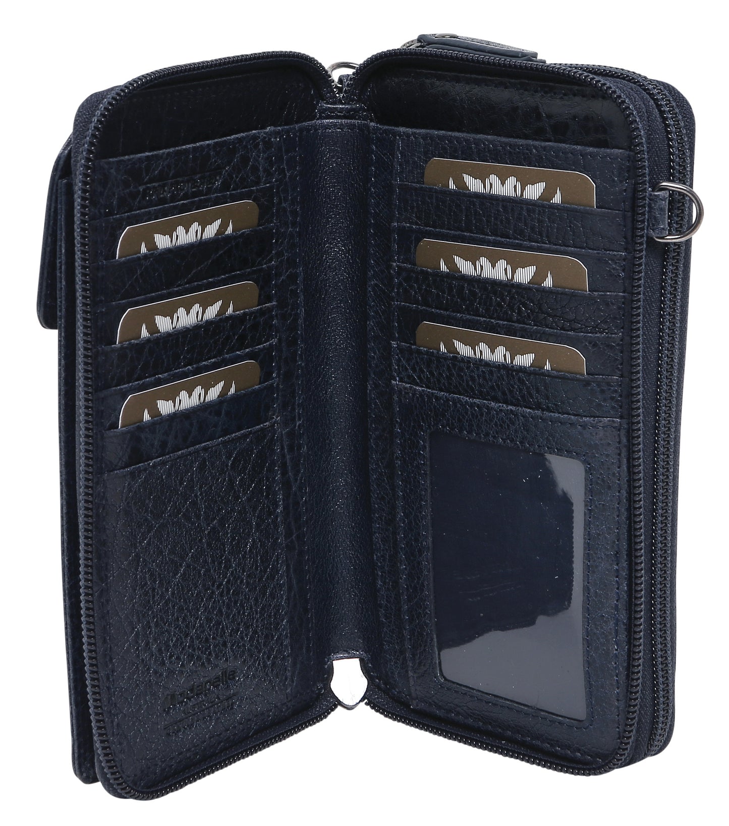 Leather Wallet 7330 Black