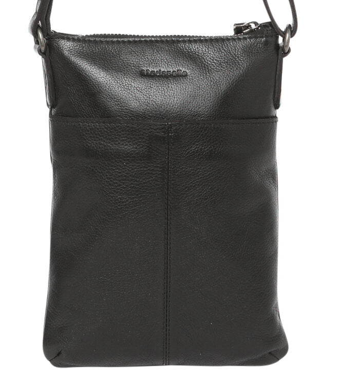 Ladies Leather Shoulder/Cross Body-New Arrivals 7625 Black