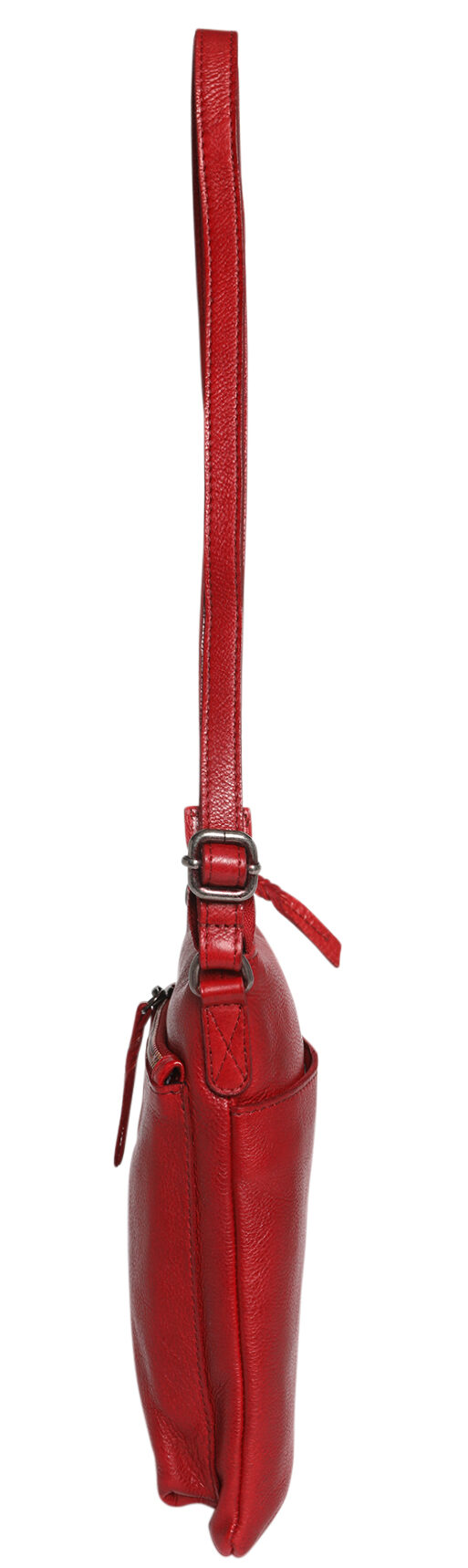 Ladies Leather Shoulder/Cross Body-New Arrivals 7625 Scarlet