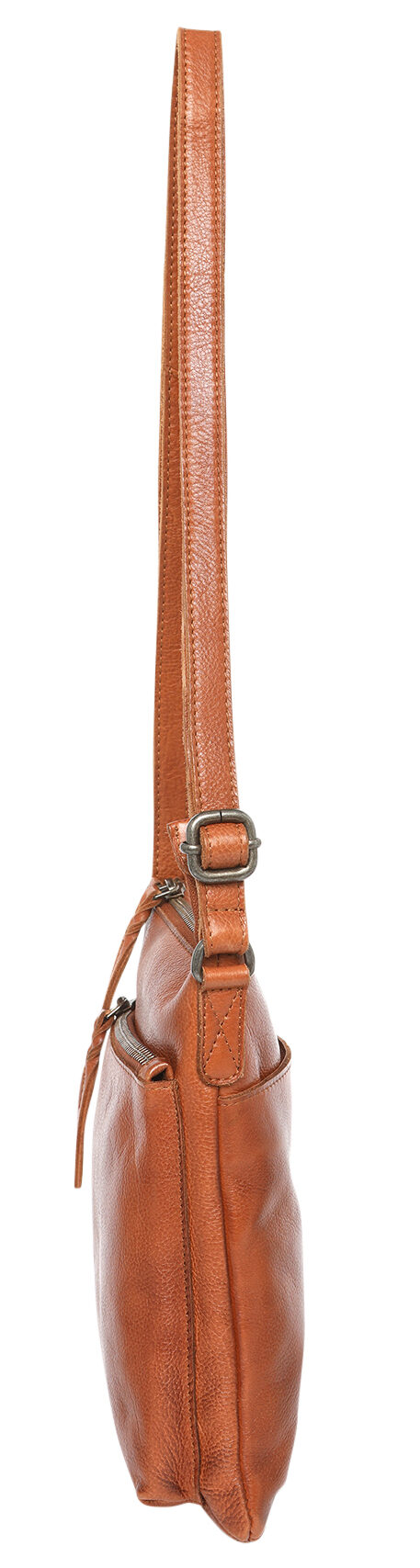 Ladies Leather Shoulder/Cross Body-New Arrivals 7625 Tan