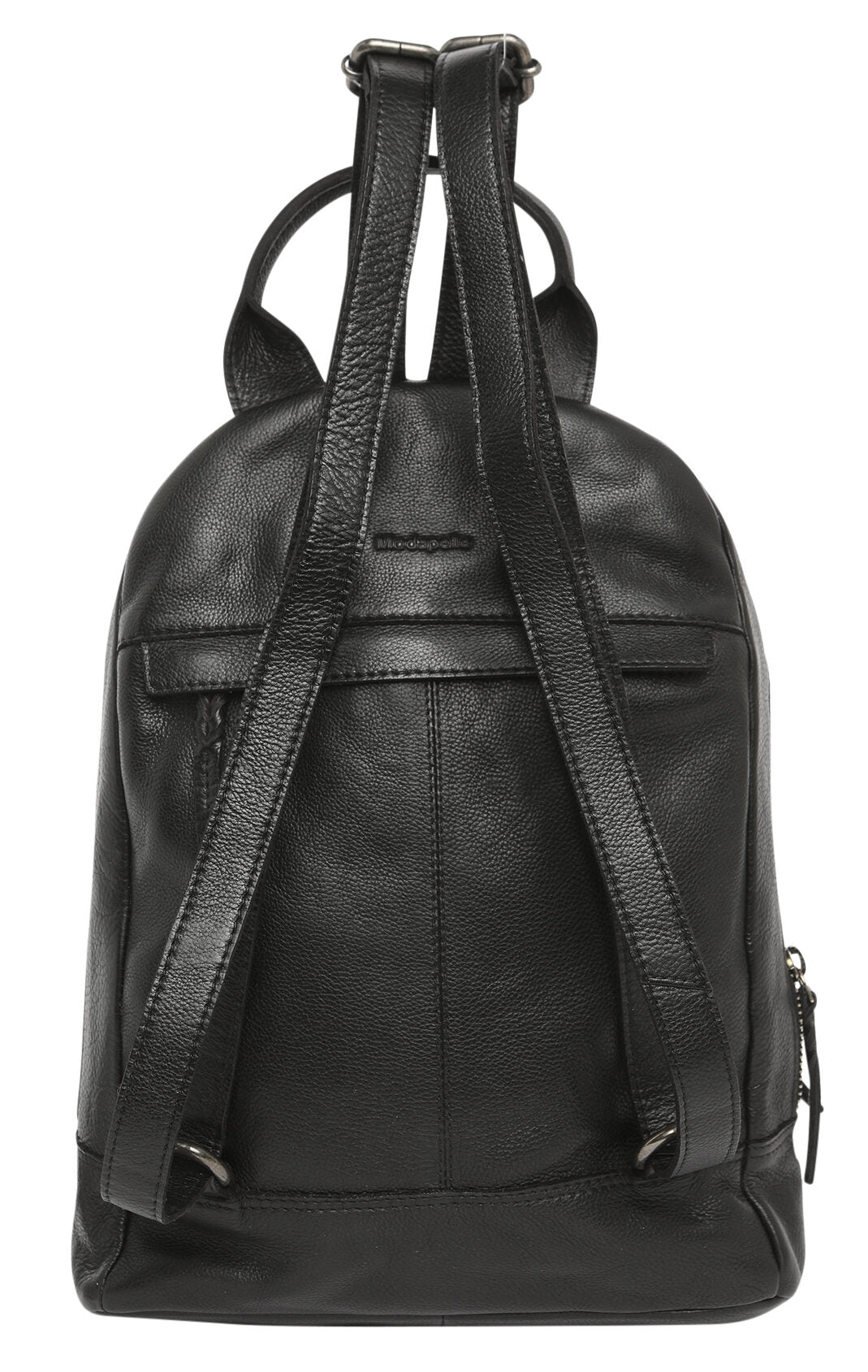 Ladies Leather Backpack - New Arrivals 7632 Black