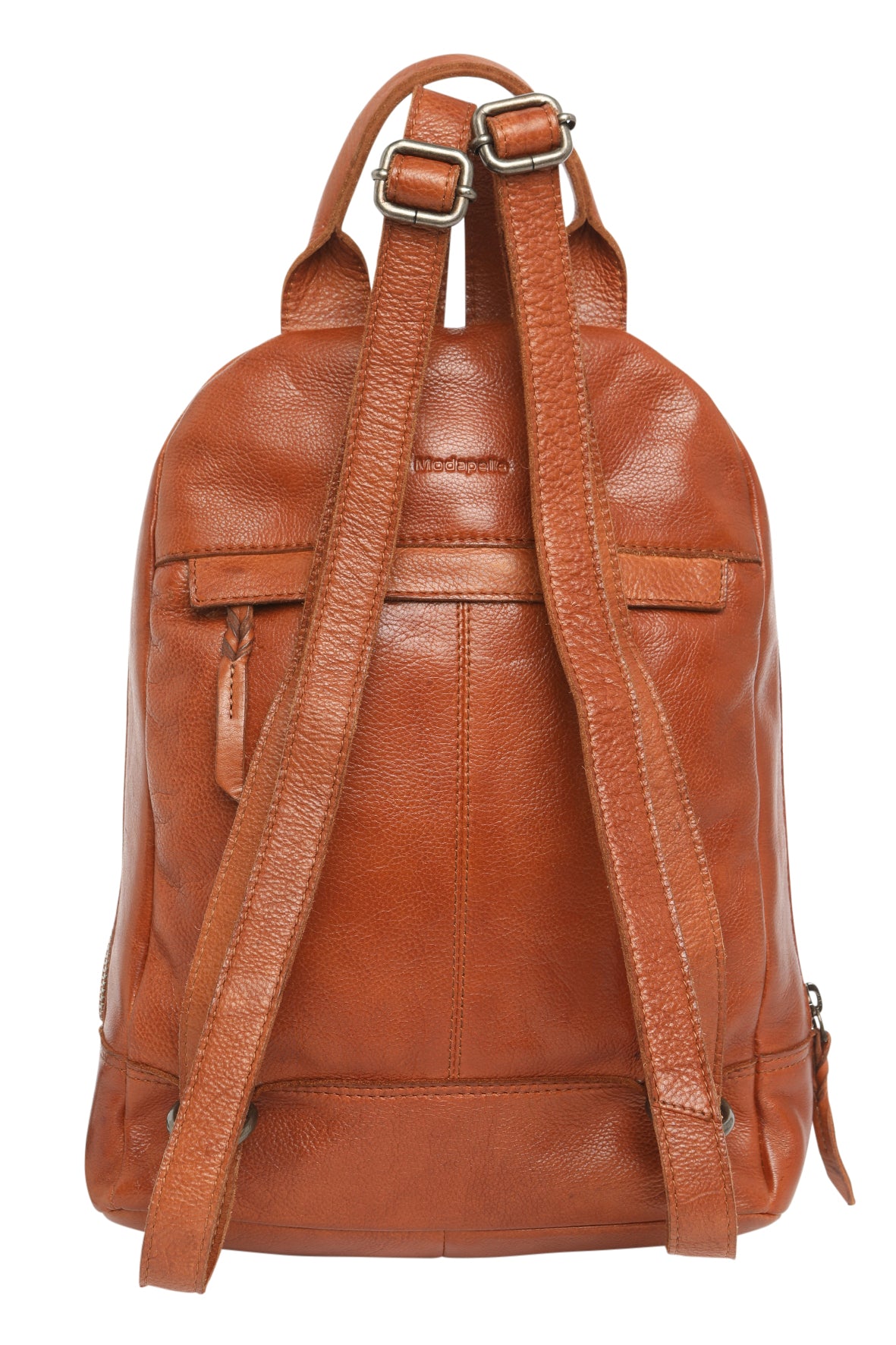 Ladies Leather Backpack - New Arrivals 7632 Tan