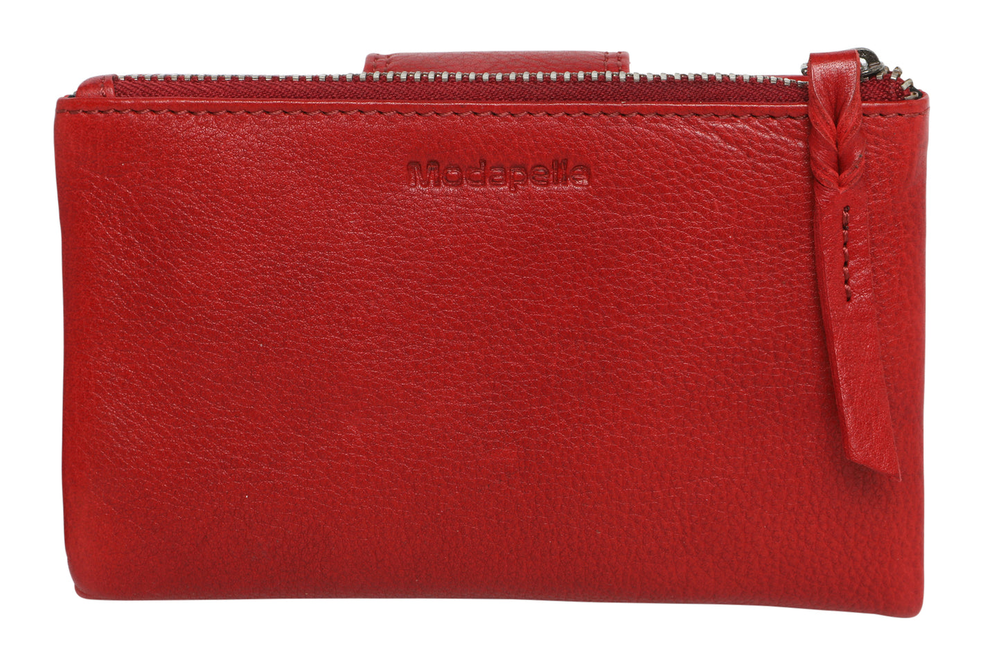 Ladies Leather Wallet - New Arrivals 7635 Red
