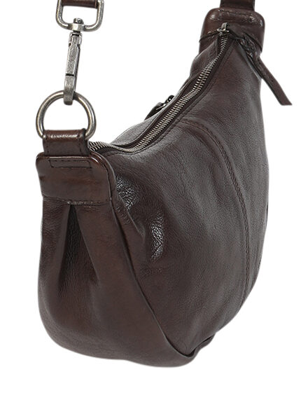 Ladies Leather Shoulder/Cross Body Bag 7699 Coffee