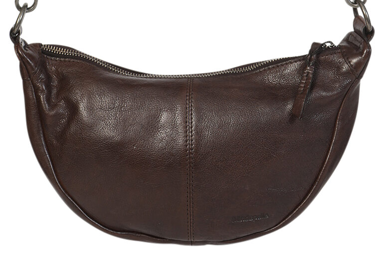 Ladies Leather Shoulder/Cross Body Bag 7699 Coffee