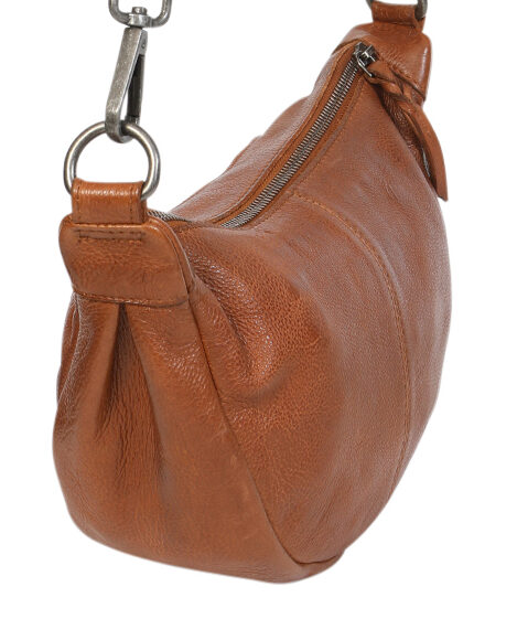 Ladies Leather Shoulder/Cross Body Bag 7699 Tan