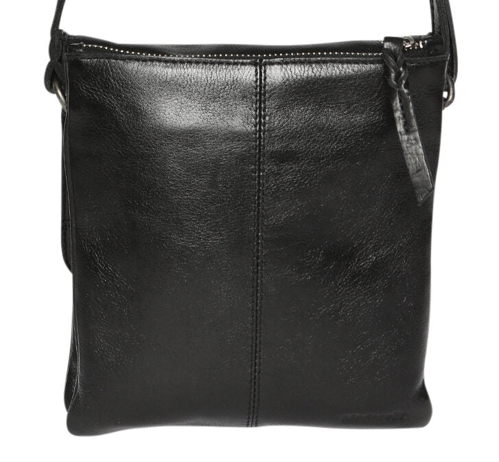 Ladies Leather Shoulder/Cross Body - New Arrivals 7755 Black