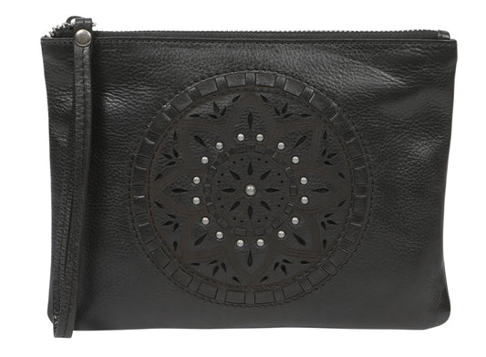 Ladies Leather Wallet - New Arrivals 7860 Black