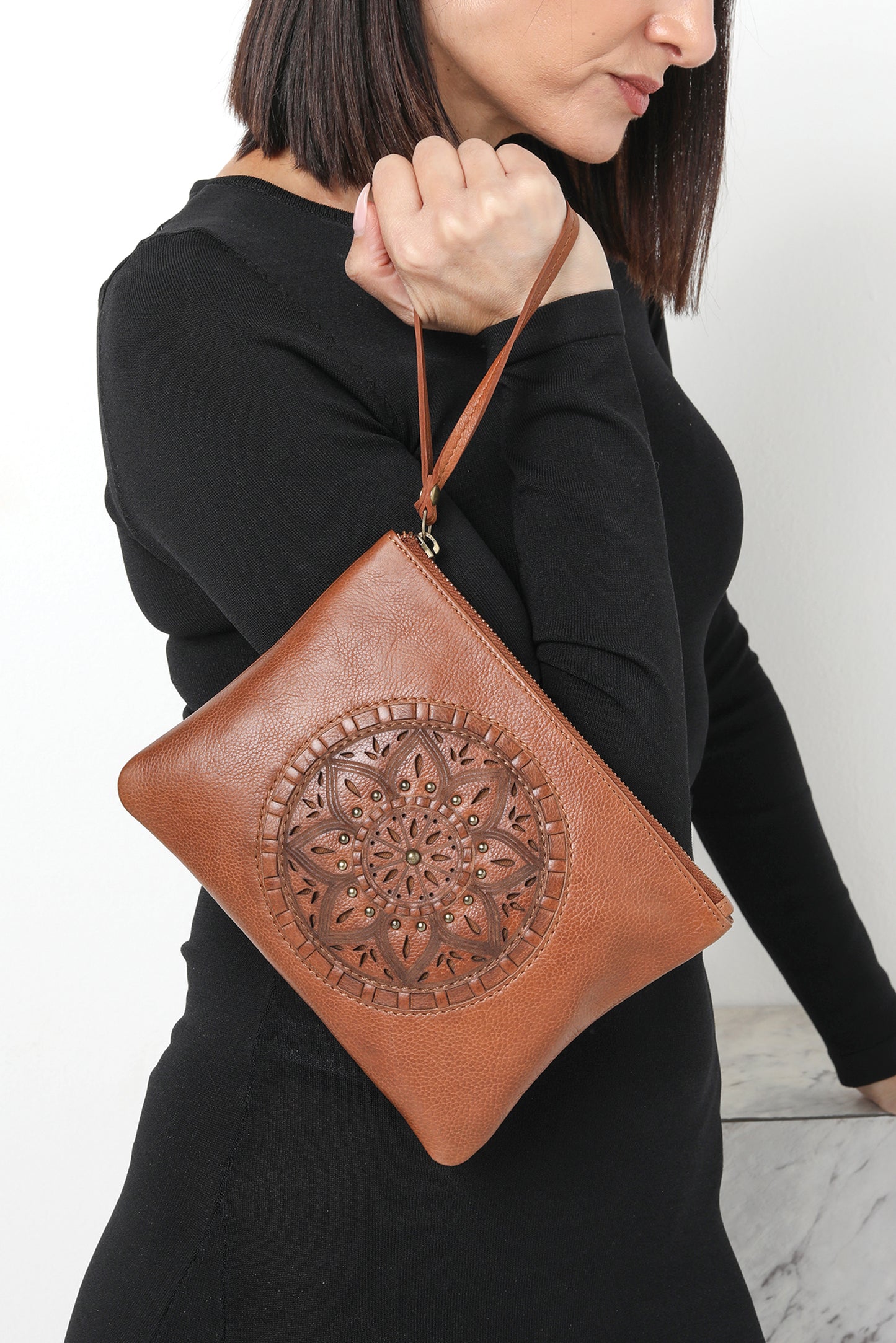 Ladies Leather Wallet - New Arrivals 7860 Black