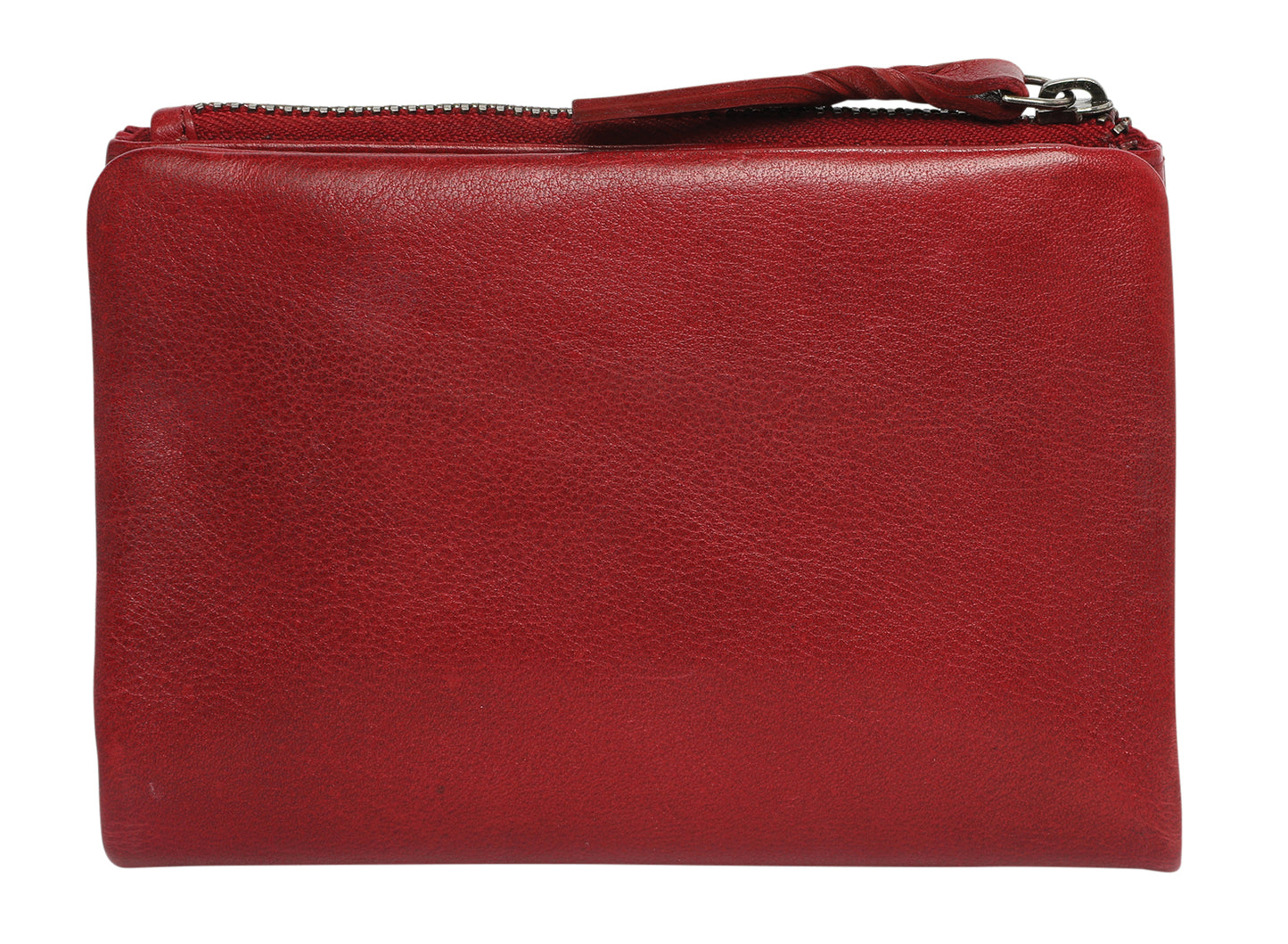 Ladies Leather Wallet Style 7872 Scarlet