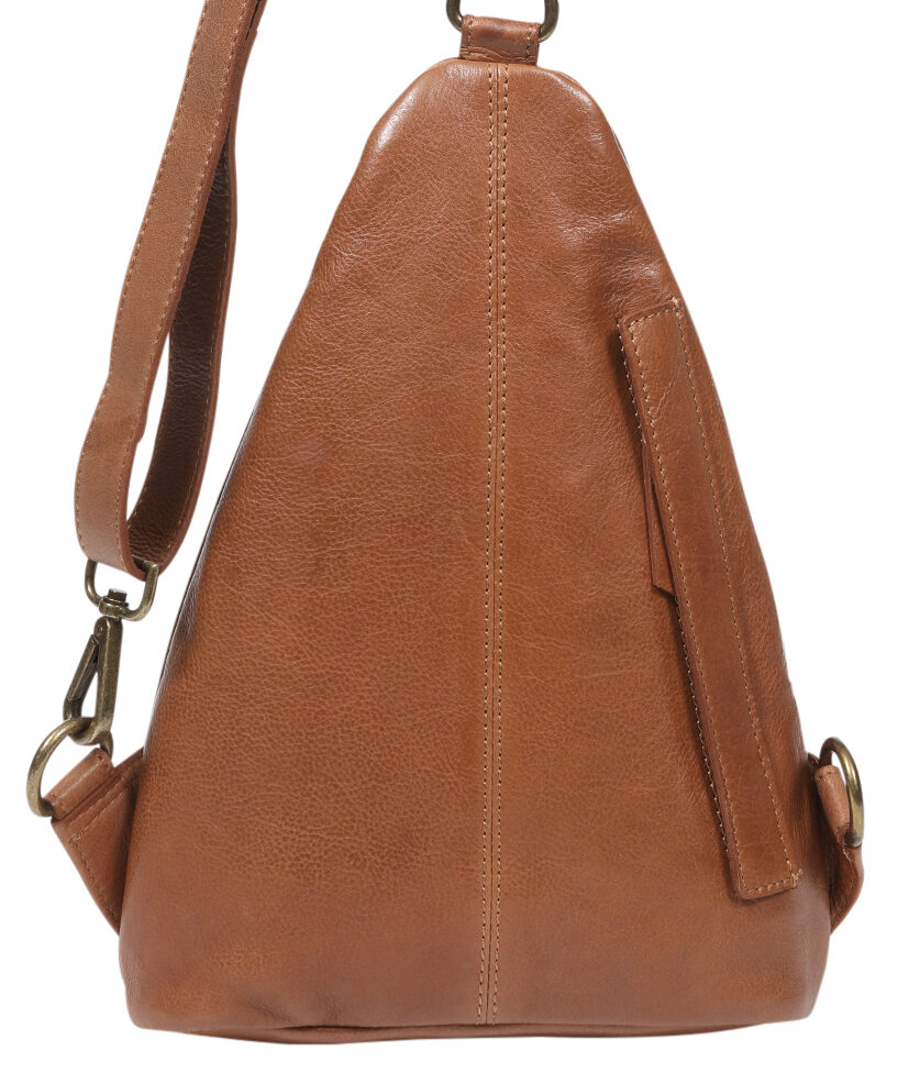 Ladies Leather Backpack - New Arrivals 7873 Tan