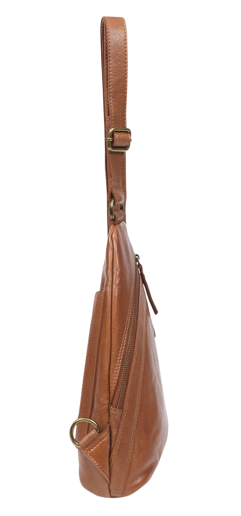 Ladies Leather Backpack - New Arrivals 7873 Tan