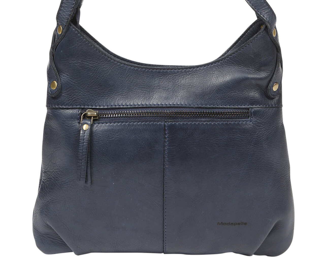 Ladies Leather Shoulder/Cross Body Style 7883 Navy
