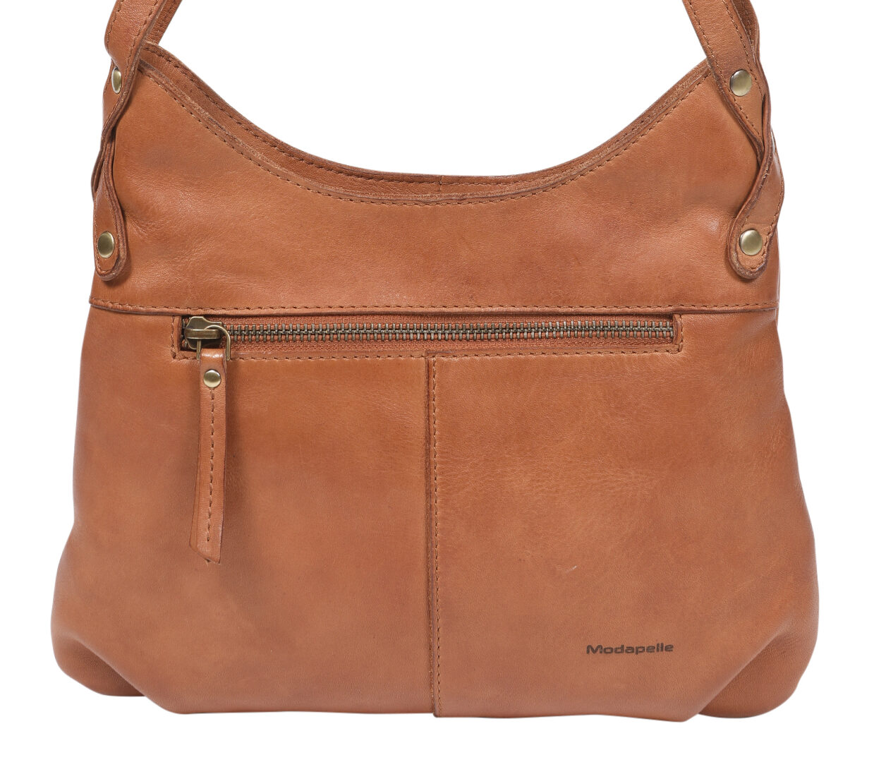 Ladies Leather Shoulder/Cross Body Style 7883 Tan