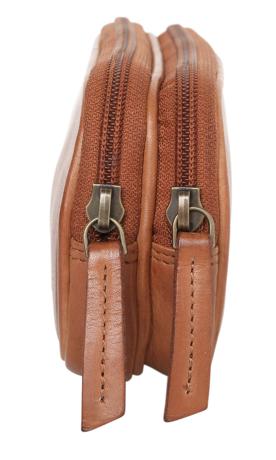 Ladies Leather Utility / Optical Case New Arrivals Style 7885 Tan