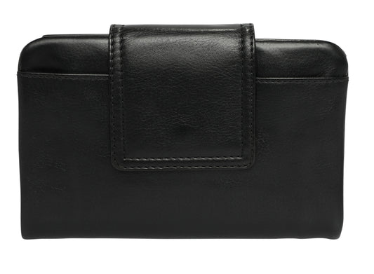Ladies Leather Wallet Style 7886 Black