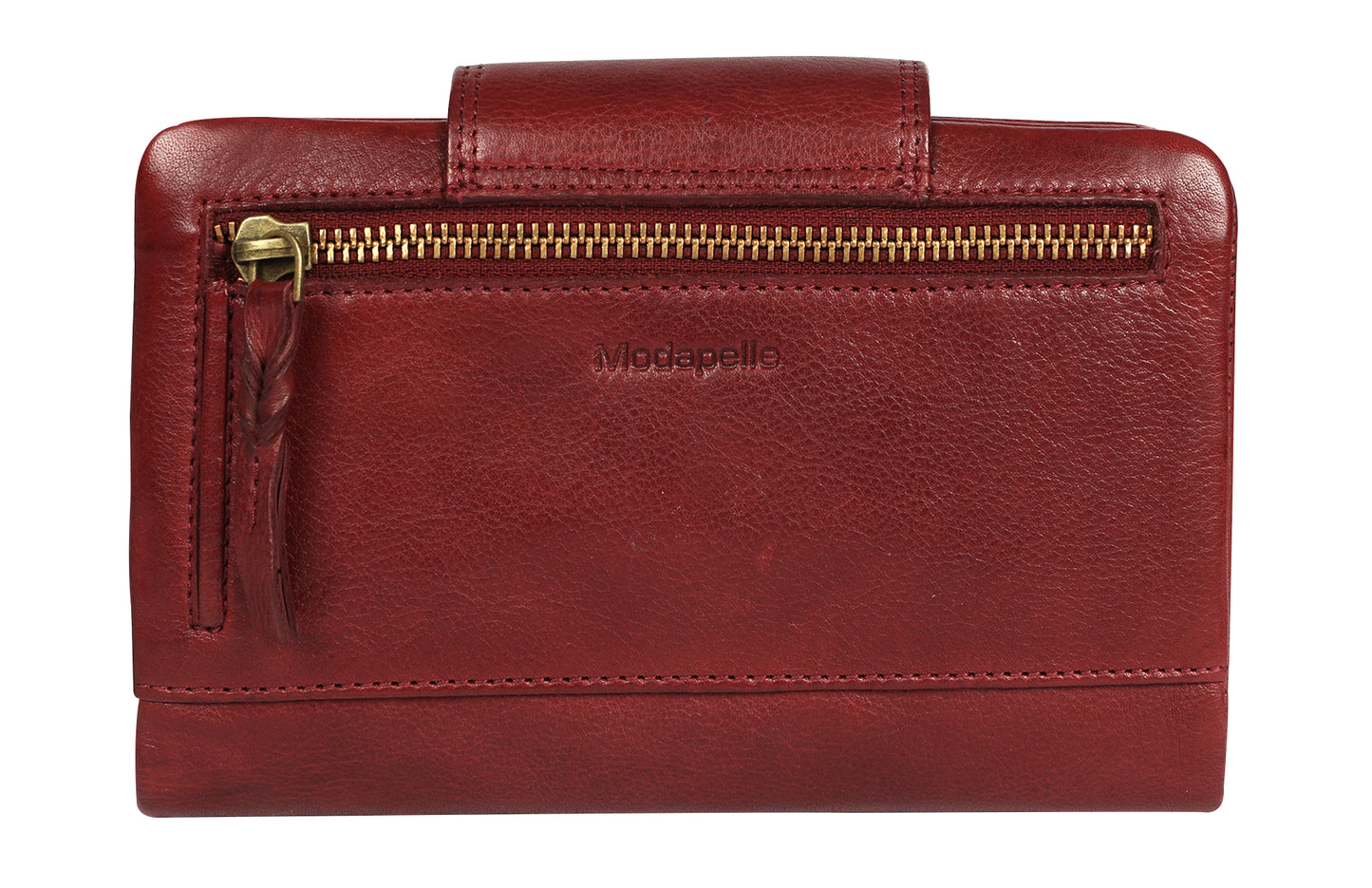 Ladies Leather Wallet Style 7886 Ox Blood