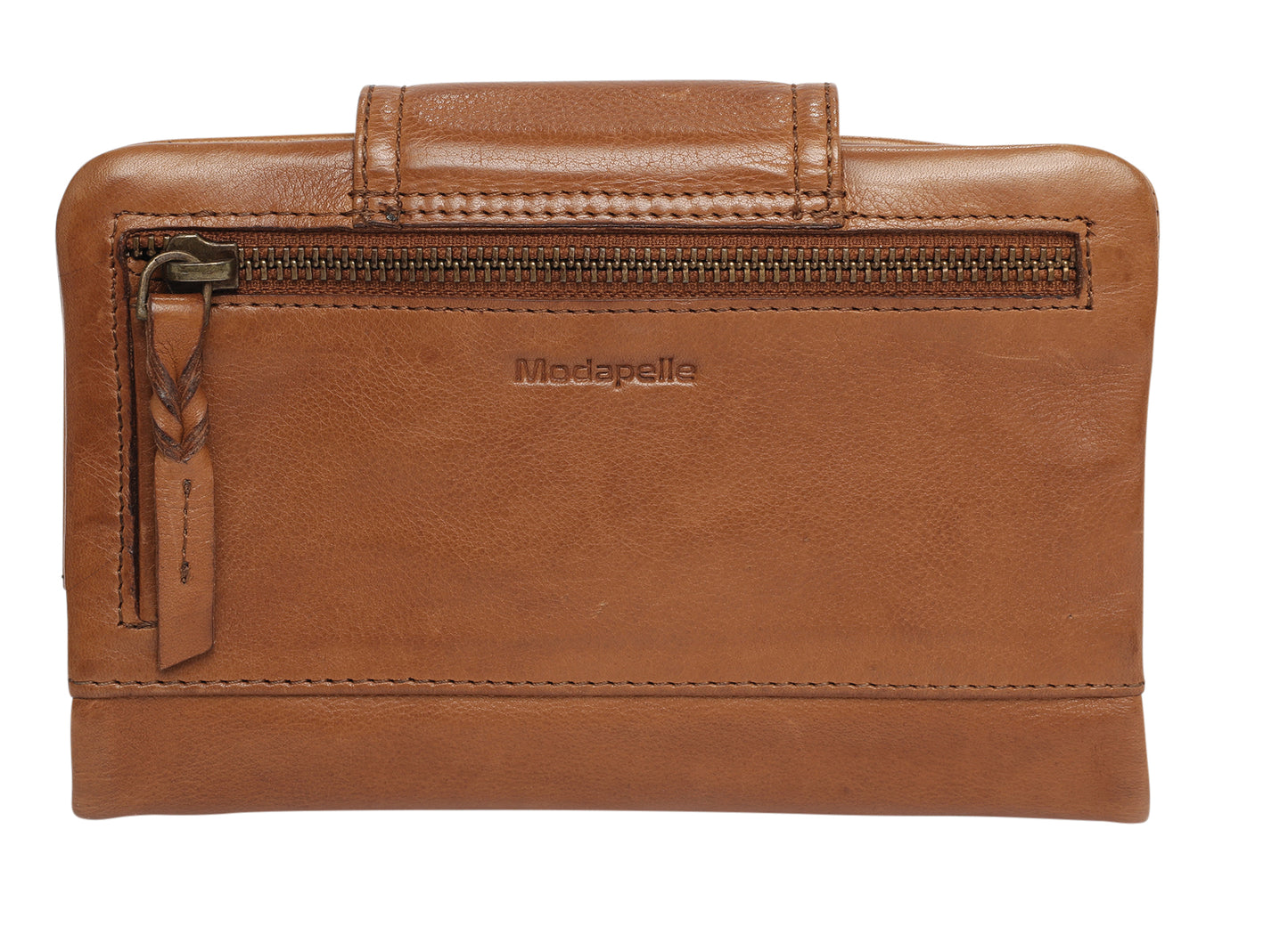 Ladies Leather Wallet Style 7886 Tan