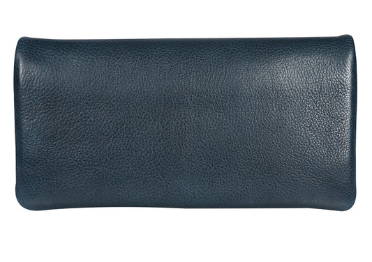 Ladies Leather Wallet Style 7887 Navy
