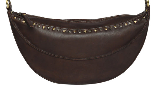 Ladies Leather Cross Body New Arrivals Style 7893 Brown