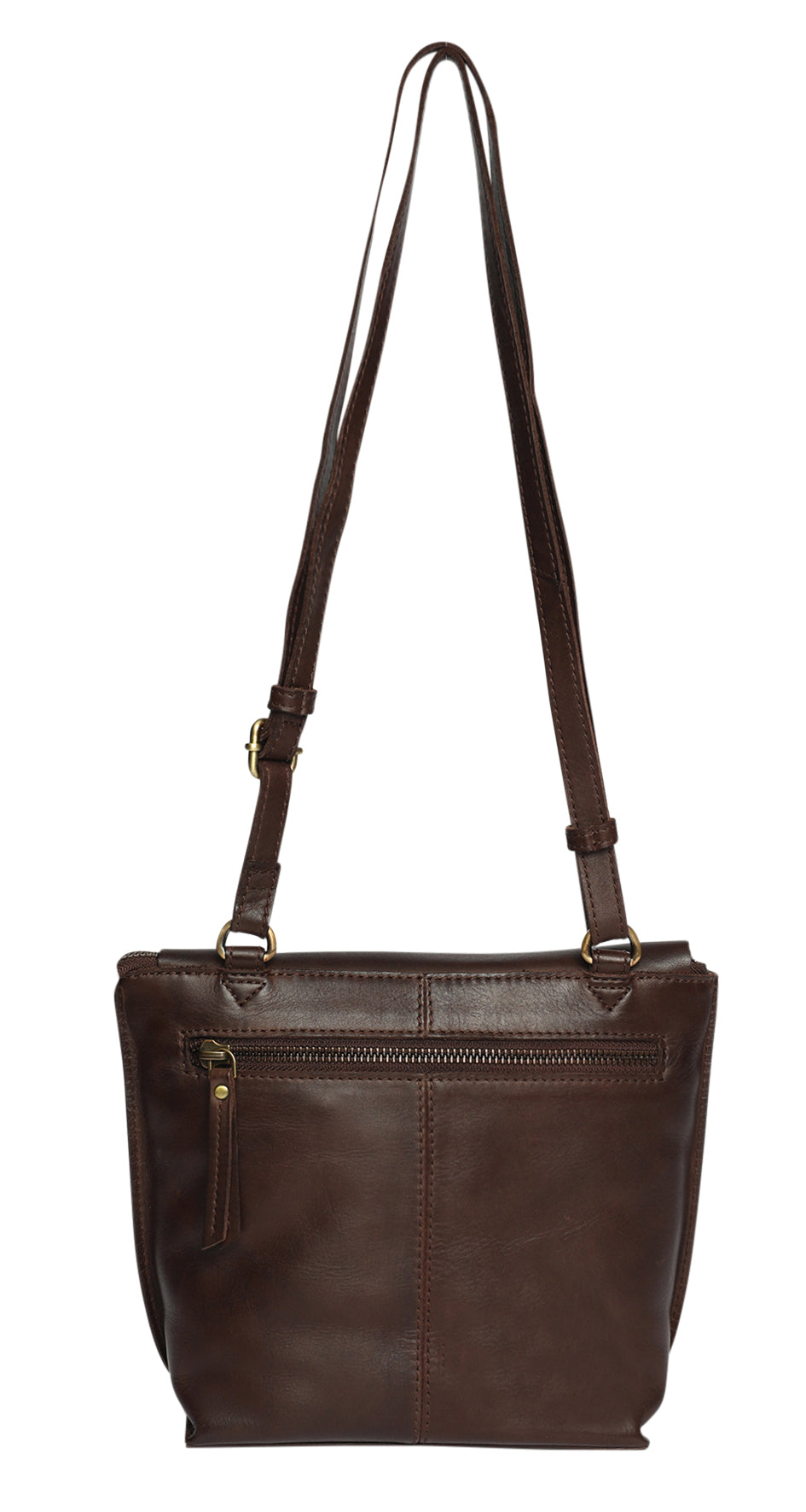 Ladies Leather Cross Body - New Arrivals Style 7894 Brown